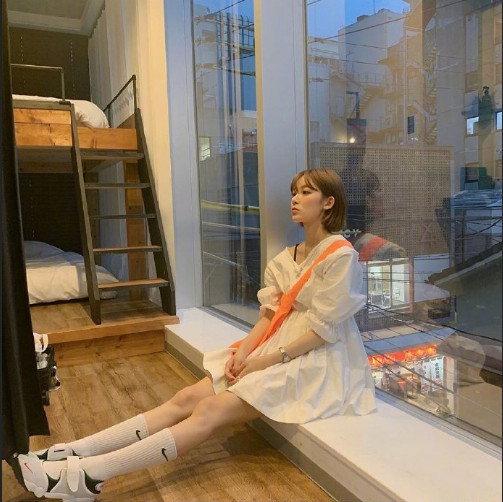 韩国美女图片 模特HANJJI图片