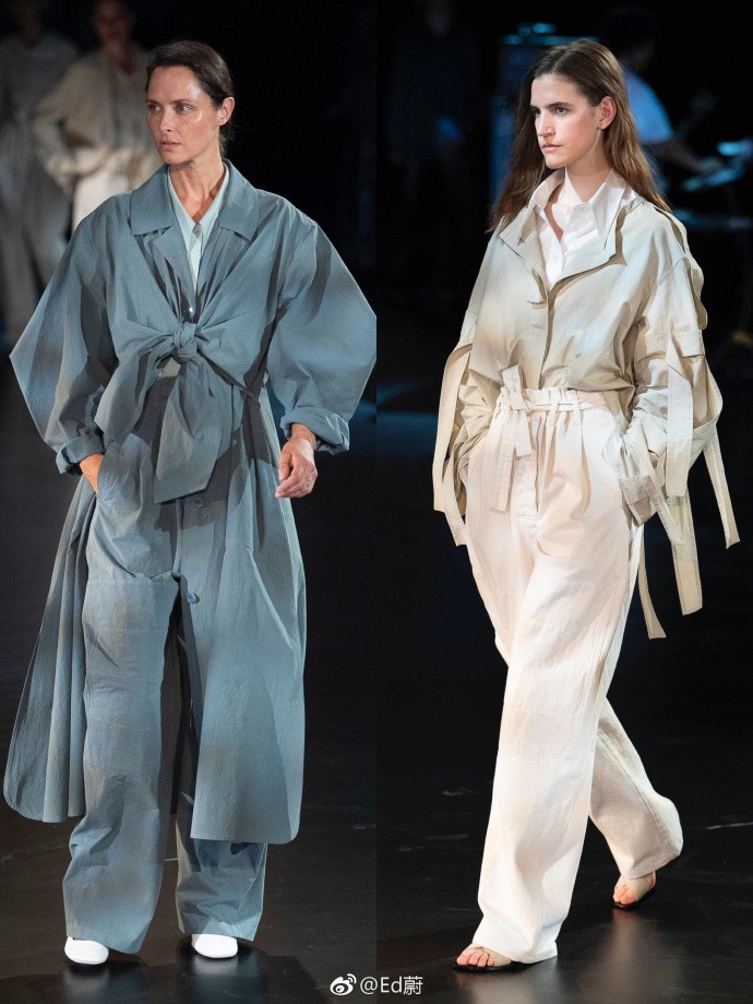 欧美时尚品牌Lemaire S/S 2019巴黎时装周潇洒帅气图