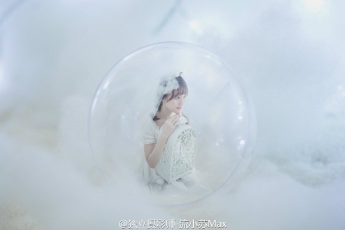 唯美美女校花冰雪奇缘唯美写真