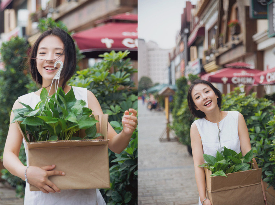 武大清纯校花美女吴倩清新唯美写真合辑