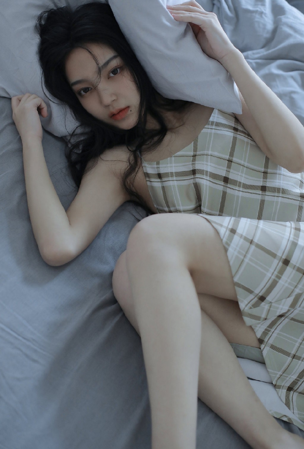 气质美女大眼睛可爱女孩图片,双眼皮大眼睛的女生