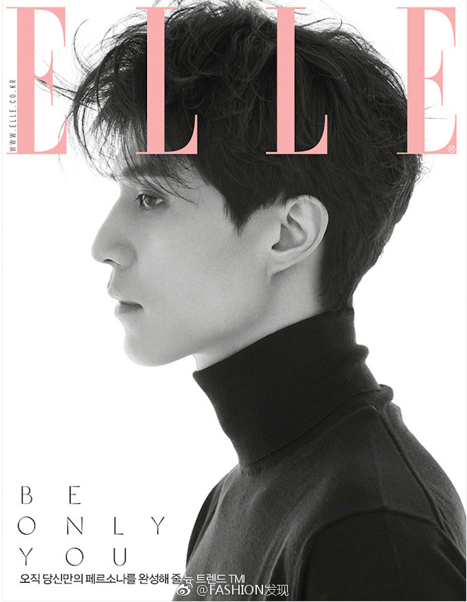 韩国男演员李栋旭《ELLE》韩国版2018年9月刊封面