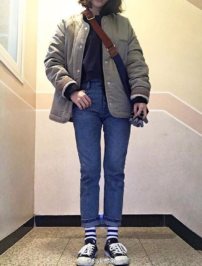 学生妹的在校休闲搭配日常搭配参考