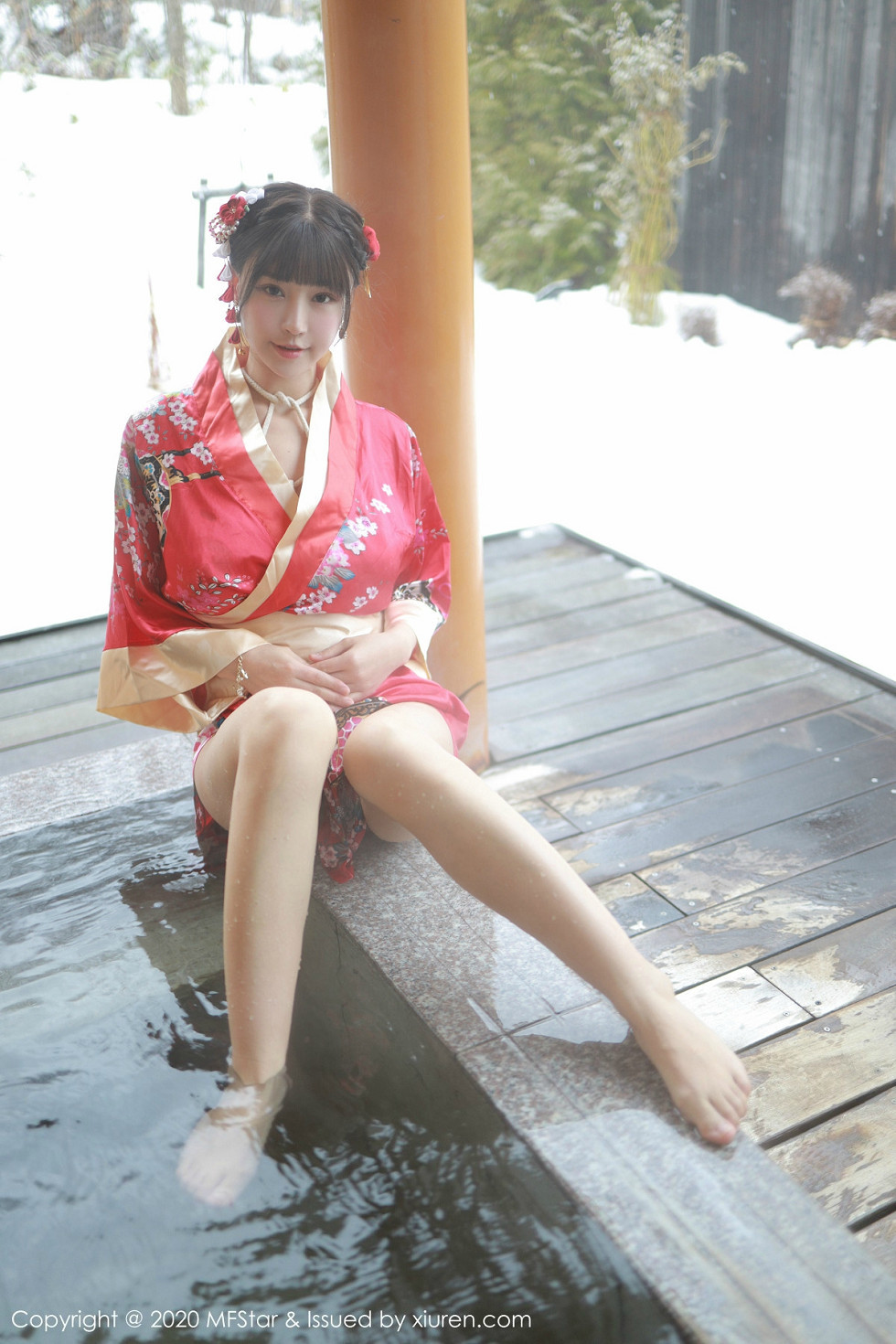 极品童颜朱可儿Flower和服全裸捆绑艺术大胆大尺度无码写真