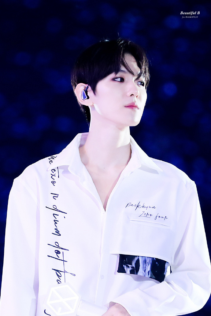 黑发boy exo伯贤图片