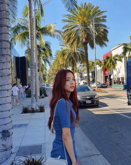 韩国美女图片 YG女团BLACKPINK JISOO私照图片