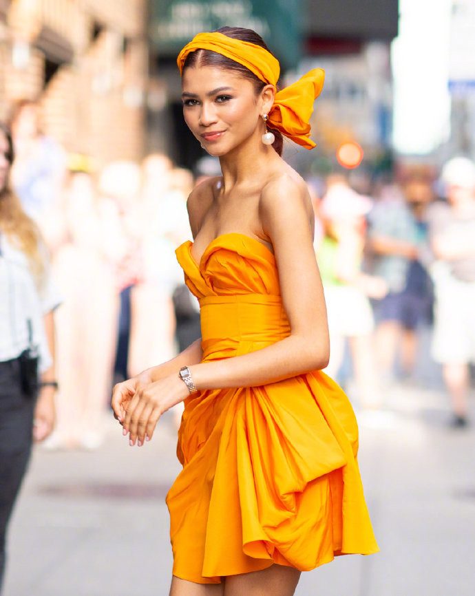 欧美美女图片 女演员Zendaya Coleman宣传蜘蛛侠：英