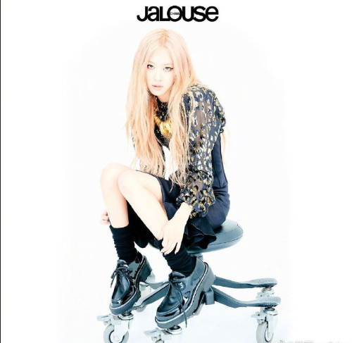 韩国美女图片 女团BLACKPINK最新封面画报《JALOUS