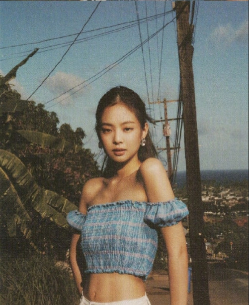 韩国女团black pink成员Jennie夏威夷写真