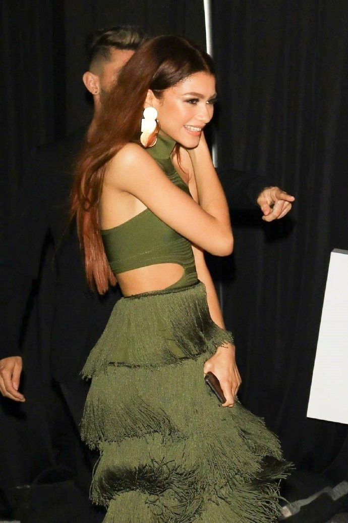欧美美女图片 女演员Zendaya Coleman宣传蜘蛛侠：英