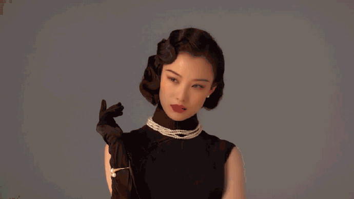 中国美女倪妮穿旗袍民国风情图片