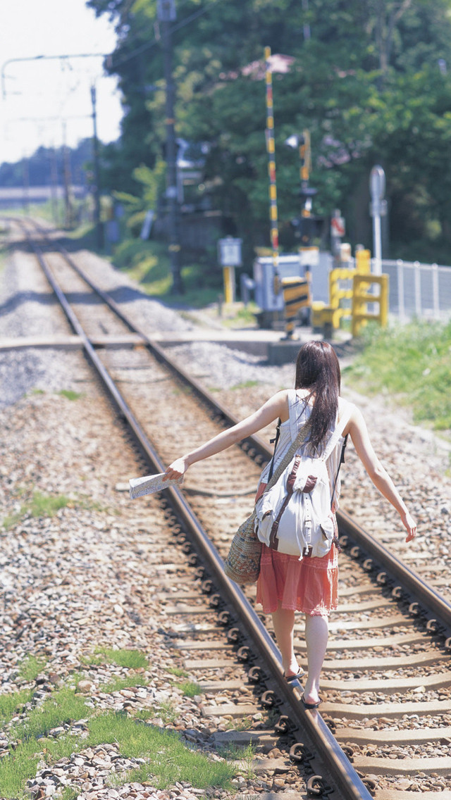 日本清纯女星新垣结衣高清写真手机壁纸