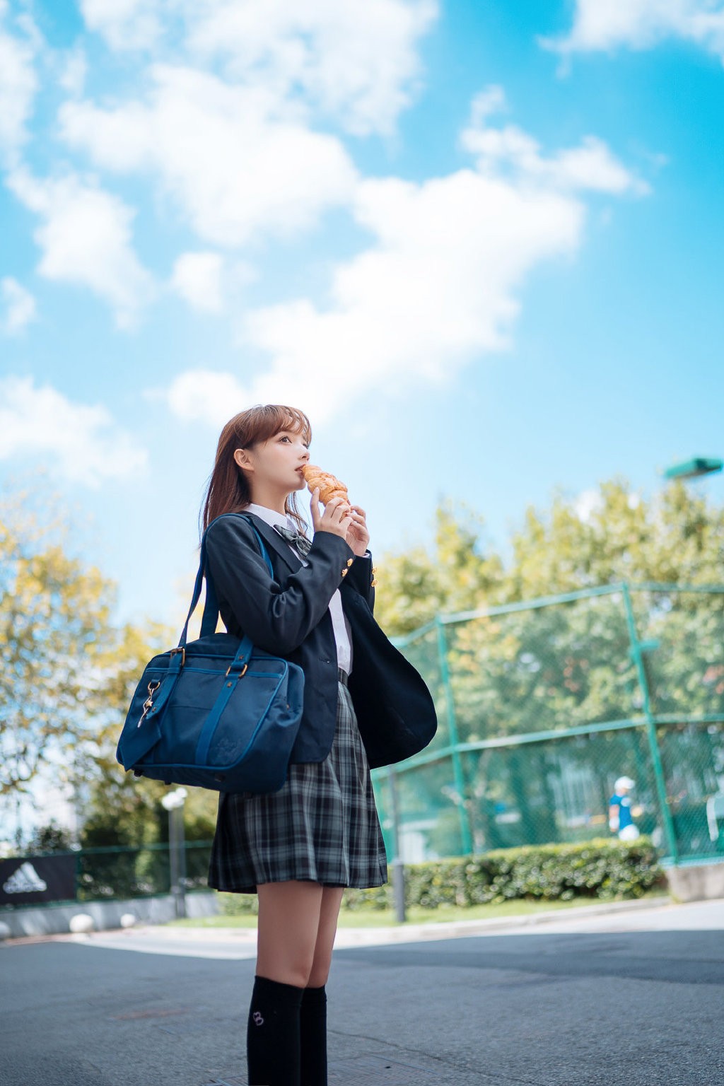 文艺JK制服美少女性感校园高清写真