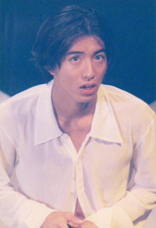 日本男明星木村拓哉年轻时的神仙颜值图片