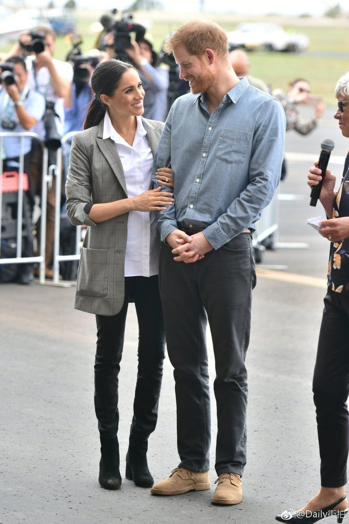 英国王室哈里王子和Meghan Markle澳大利亚拜访之旅