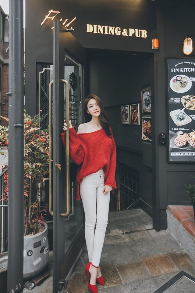 韩国网拍模特超正写真手机壁纸