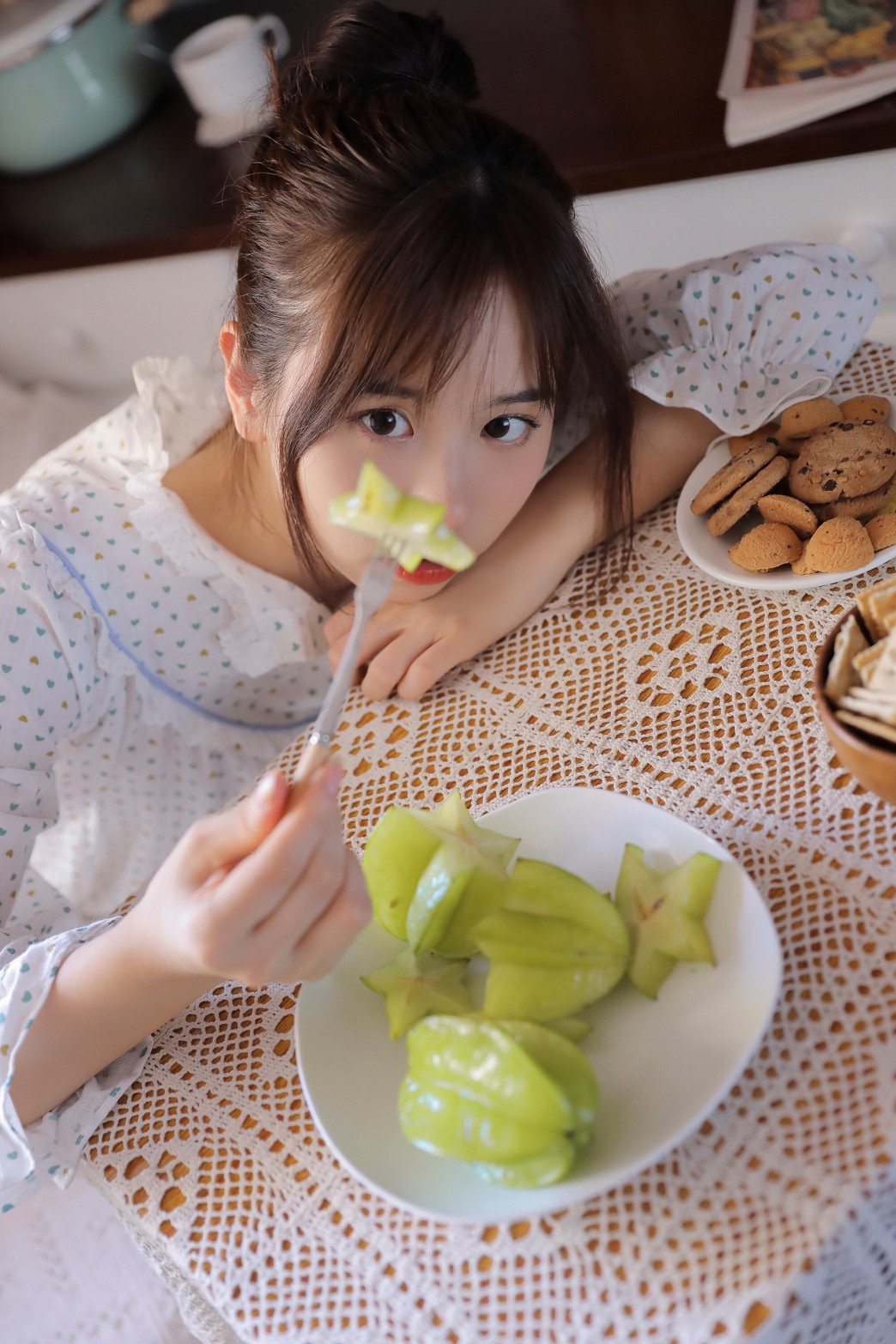 仙气飘飘女生手机屏幕壁纸,女生仙气壁纸真人