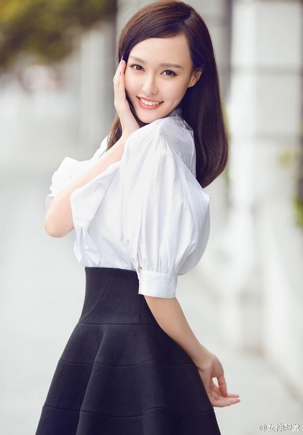 时尚新娘遇见最美的唐嫣图片