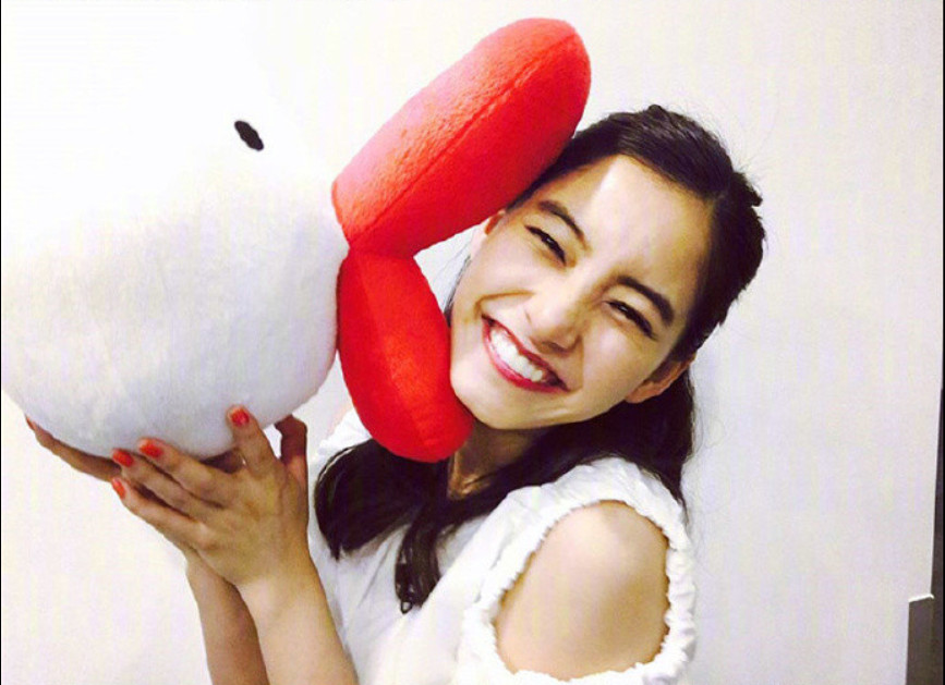 90后日本美女平面模特新木优子美颜暴击简直就是