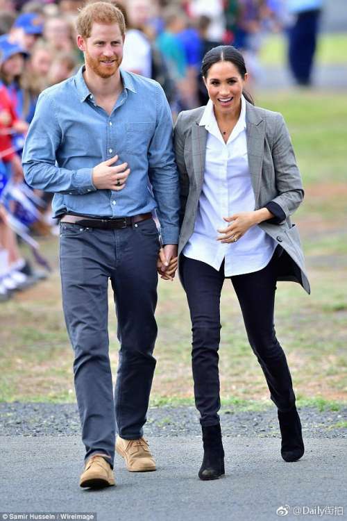 英国王室哈里王子和Meghan Markle澳大利亚拜访之旅