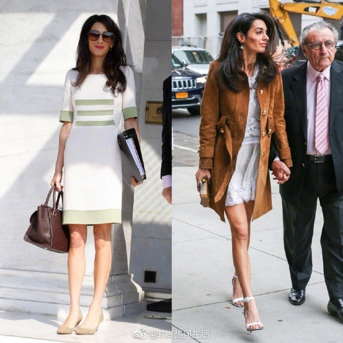 欧美美女明星Amal Clooney新职场独立女性穿衣典范