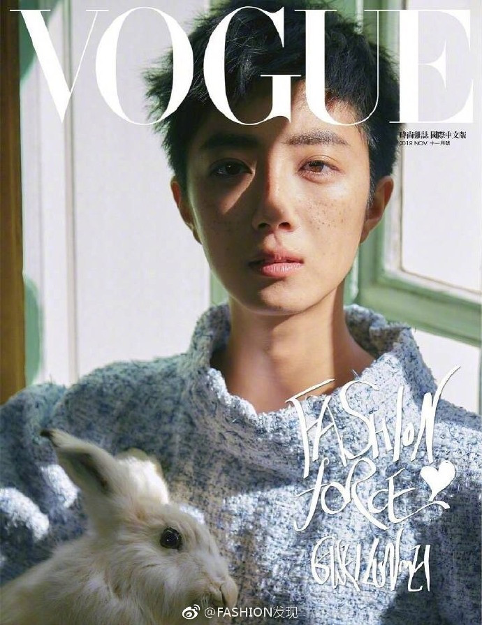 台湾美女明星桂纶镁巴黎拍摄《Vogue》2018年十一