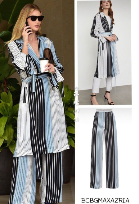 欧美美女超模Rosie Huntington Whiteley私服街拍图片