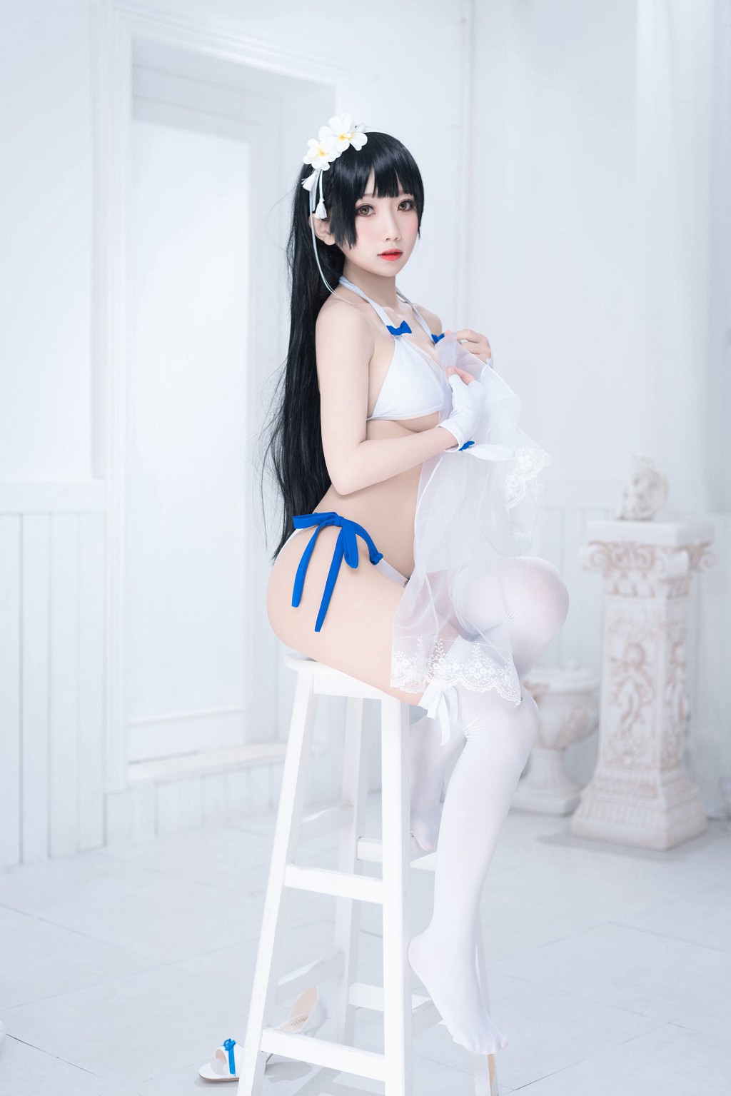 瓷娃娃鬼畜瑶童颜巨乳萝莉三点式Cosplay福利私房诱惑写真集