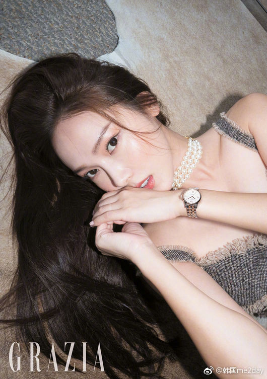 韩国美女郑秀妍时尚杂志<GRAZIA>画报展现时尚女王