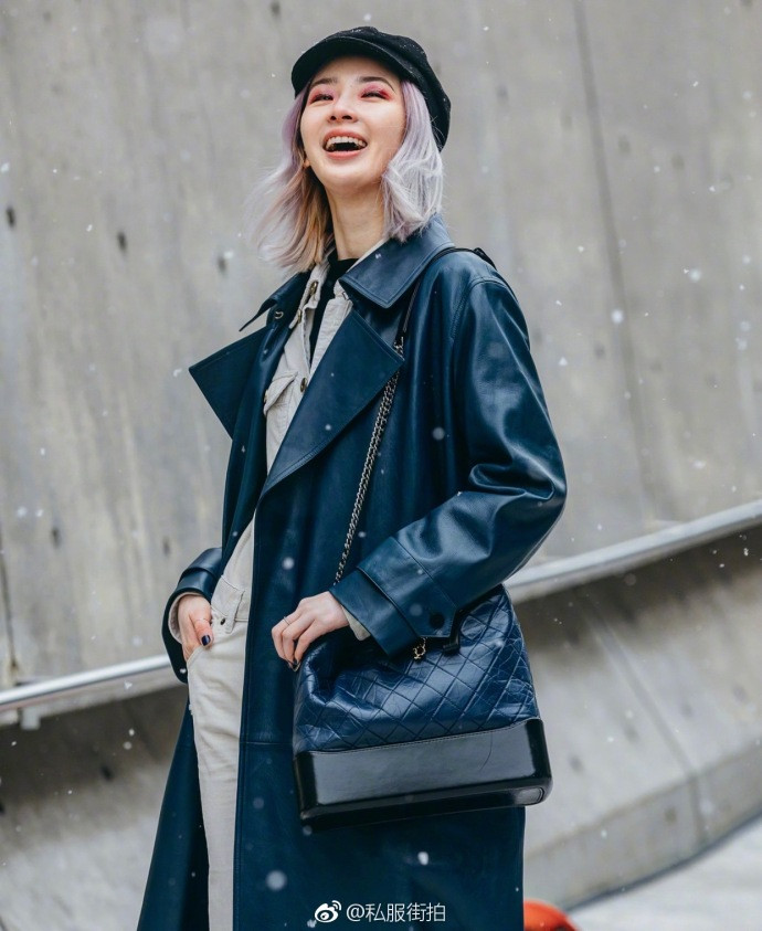 韩国美女模特Irene Kim艾琳·金首尔时装周私服街拍