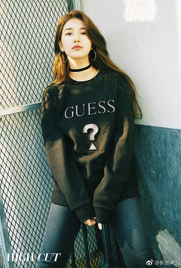 韩国美女明星秀智拍摄的《HIGH CUT》最新画报成熟