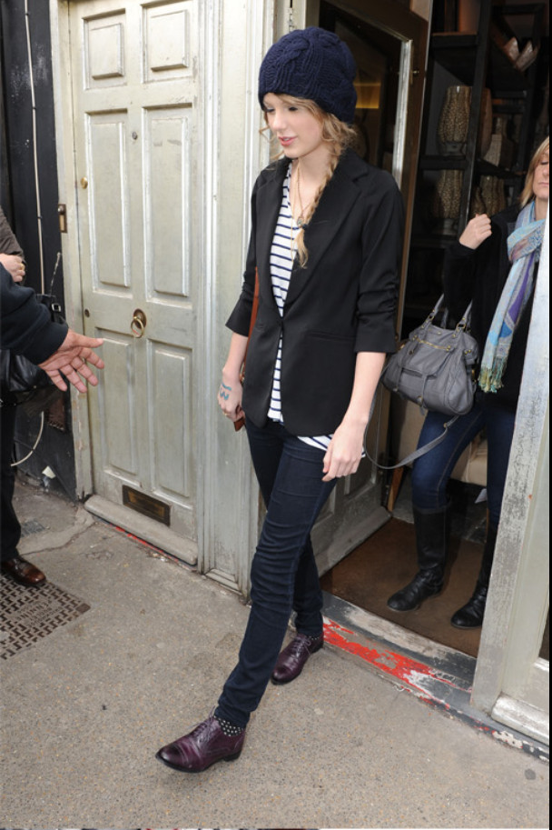 欧美美女明星霉霉Taylor Swift时尚街拍照大全