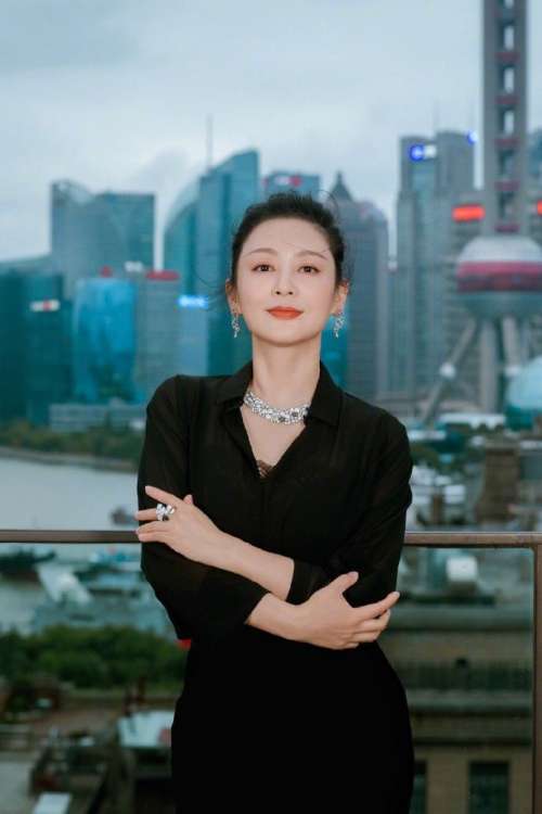 高贵典雅的中国美女陈红图片 内地女明星图片