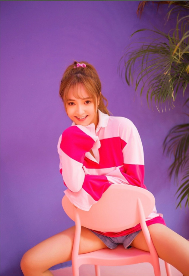 很高兴遇见你Pink girlLikeGirls-窦鹤鑫清纯美女图片