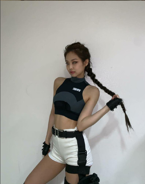 韩国美女图片 女团BLACKPINK成员JENNIE金智妮私服图