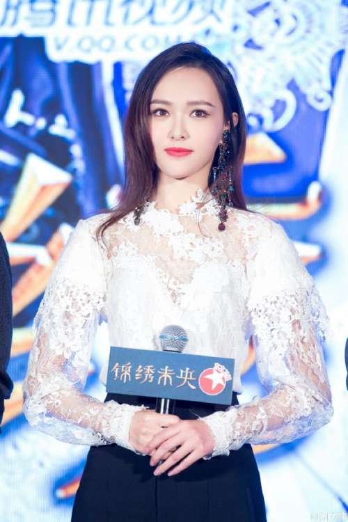 锦绣末央发布会唐嫣现场活动美图