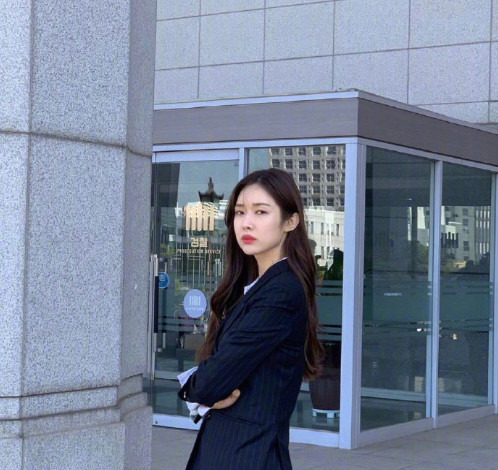 韩国美女演员车静媛图片