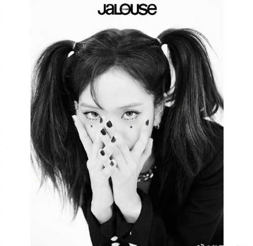 韩国美女图片 女团BLACKPINK最新封面画报《JALOUS