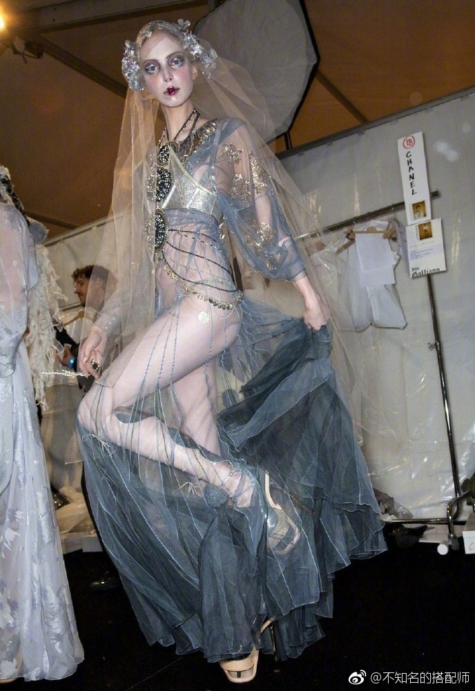 John Galliano Fall 2009 backstage欧美时尚品牌礼服秀妖