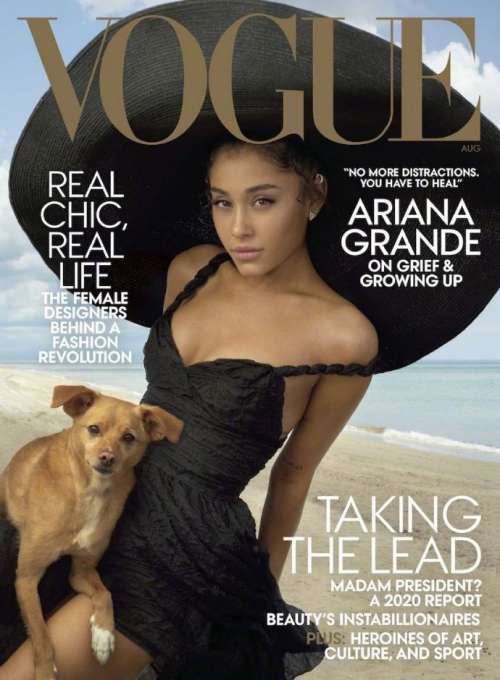 美国美女歌手Ariana Grande《Vogue US》封面图片 欧美