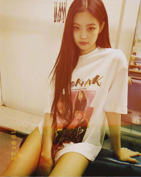 韩国美女图片 女团BLACKPINK金智妮JENNIE性感图片