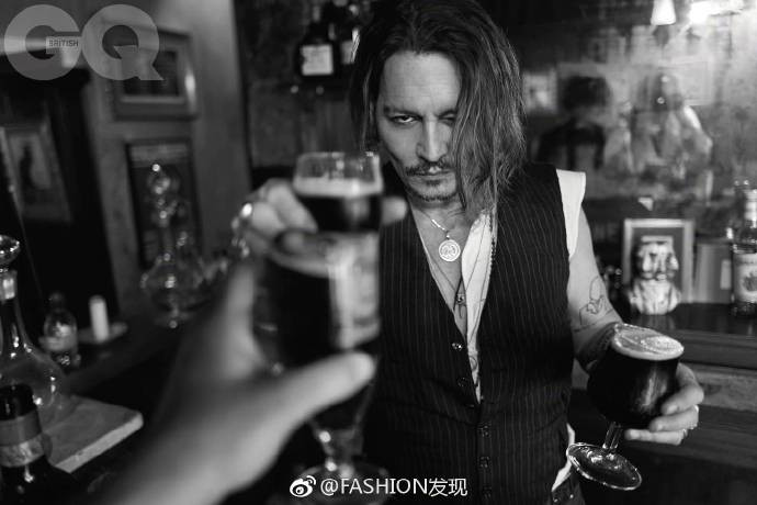 欧美男明星Johnny Depp《GQ》11月刊封面约翰尼·德普