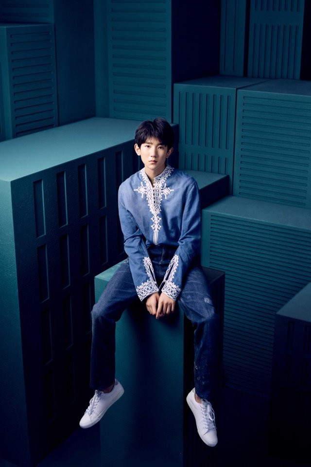 tfboys三小只时尚写真苹果手机壁纸