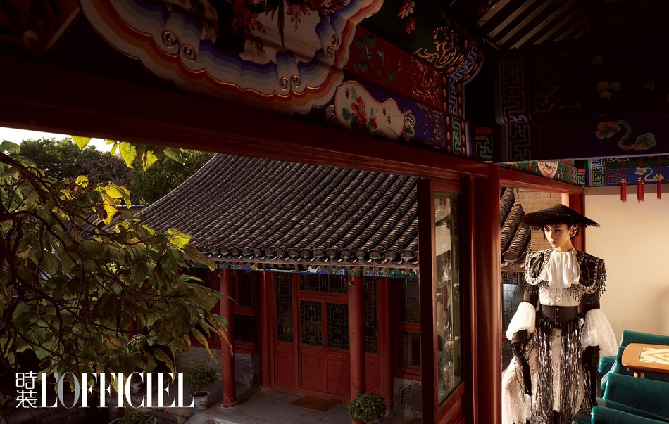 世界美女的图片 内地女明星王子文《时装LOFFIC