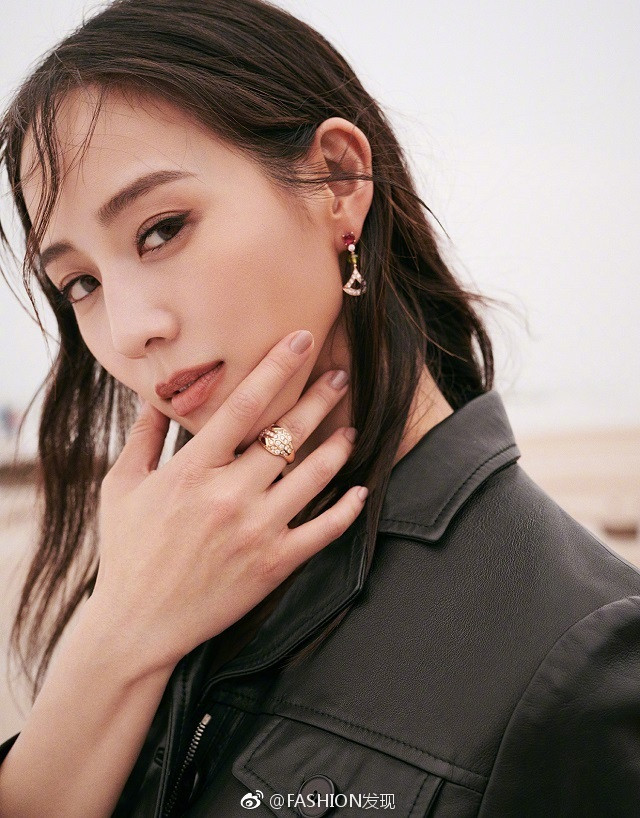 台湾美女明星张钧甯《Bella侬侬》十月刊酷酷的封
