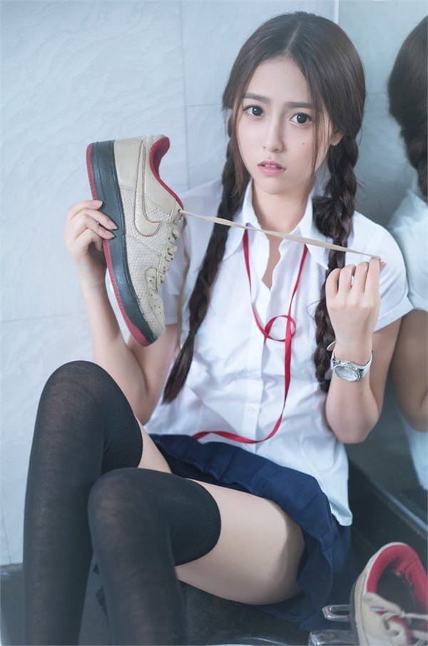 90后女生学生制服邻家小妹妹