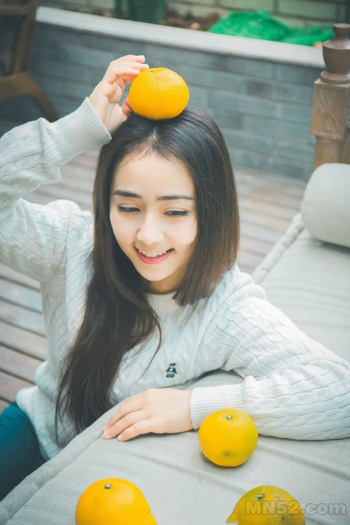 桔子香美女可爱生活写真照