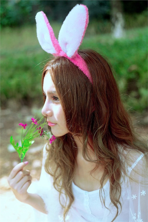 清纯唯美兔女郎甜美写真