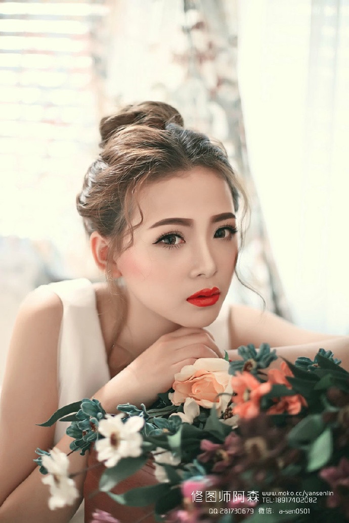 清纯美女图片_可爱美女婚纱唯美写真