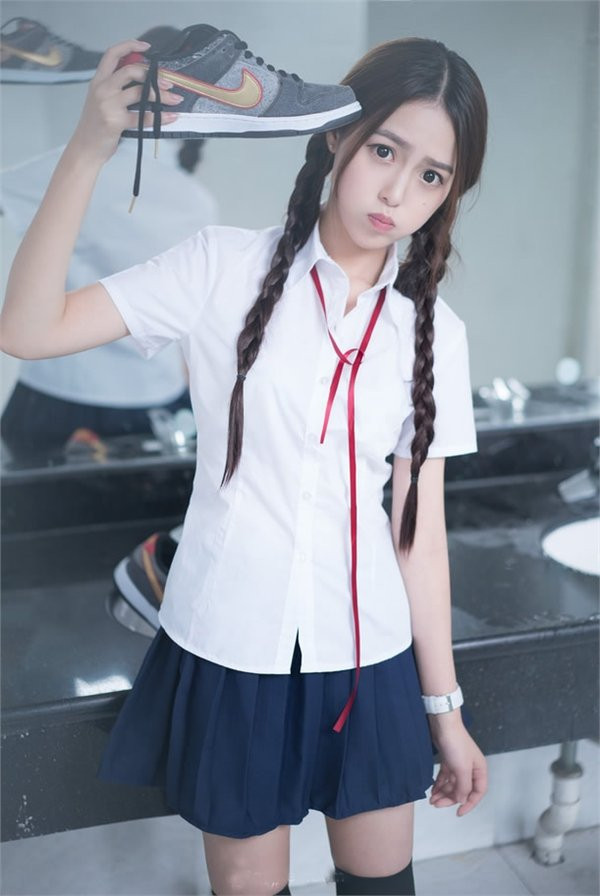 90后女生学生制服邻家小妹妹